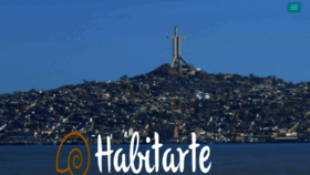 What Habitarte.cl website looked like in 2018 (6 years ago)