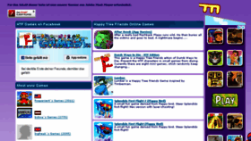 What Htfgames.com website looked like in 2018 (6 years ago)