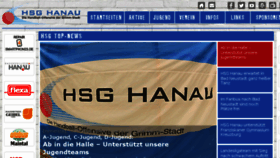 What Hsghanau-handball.de website looked like in 2018 (6 years ago)