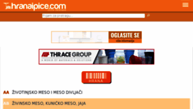 What Hranaipice.com website looked like in 2018 (6 years ago)