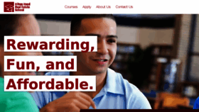 What Hhrealestateschool.com website looked like in 2018 (6 years ago)