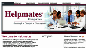 What Helpmates.com website looked like in 2018 (6 years ago)