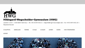 What Hwos.de website looked like in 2018 (6 years ago)