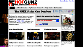 What Hotgunz.com website looked like in 2018 (6 years ago)