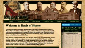 What Haulsofshame.com website looked like in 2018 (6 years ago)