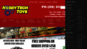What Hobbytechtoys.com.au website looked like in 2018 (6 years ago)