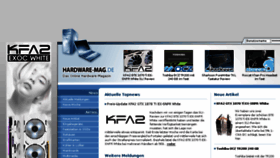 What Hardware-mag.de website looked like in 2018 (5 years ago)