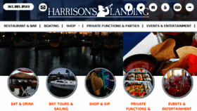 What Harrisonslanding.net website looked like in 2018 (6 years ago)