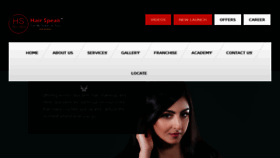 What Hairspeakindia.com website looked like in 2018 (5 years ago)