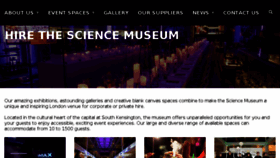 What Hirethesciencemuseum.com website looked like in 2018 (5 years ago)
