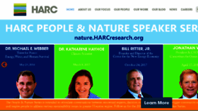 What Harc.edu website looked like in 2018 (6 years ago)