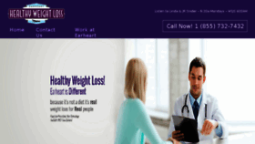 What Healthyweightlossworks.com website looked like in 2018 (6 years ago)