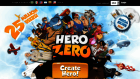What Herozerogame.de website looked like in 2018 (6 years ago)