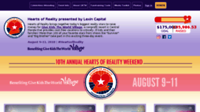 What Heartsofreality.com website looked like in 2018 (6 years ago)