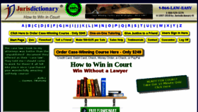 What Howtowinincourt.com website looked like in 2018 (6 years ago)