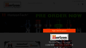 What Horizonvapedistro.com website looked like in 2018 (6 years ago)