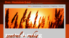 What Hammerbad.com website looked like in 2018 (6 years ago)