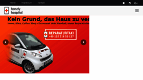 What Handy-hospital-bremen.de website looked like in 2018 (6 years ago)