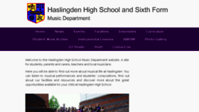 What Hhsmusic.co.uk website looked like in 2018 (6 years ago)
