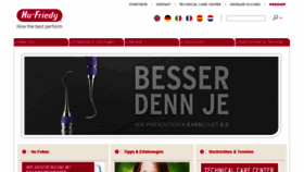 What Hu-friedy.de website looked like in 2018 (6 years ago)