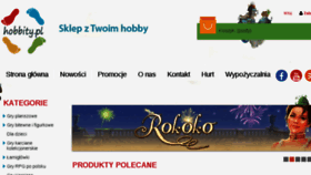 What Hobbity.pl website looked like in 2018 (6 years ago)
