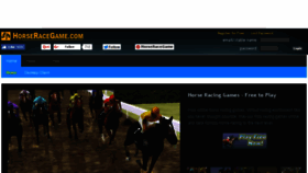 What Horseracegame.com website looked like in 2018 (5 years ago)