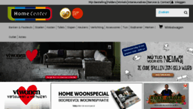 What Homecenter.nl website looked like in 2018 (6 years ago)