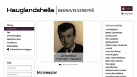 What Hauglandshella.vareminnesider.no website looked like in 2018 (6 years ago)