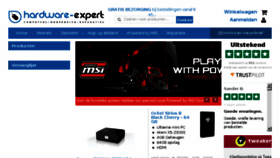 What Hardware-expert.nl website looked like in 2018 (6 years ago)
