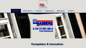 What Hasberg-weber.info website looked like in 2018 (6 years ago)