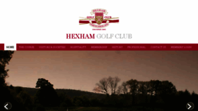 What Hexham.cvdev.co.uk website looked like in 2018 (6 years ago)