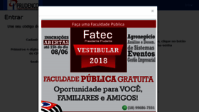 What Holeriteprudenco.com.br website looked like in 2018 (5 years ago)