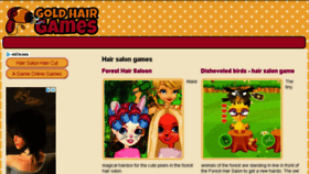 What Hairsalon.goldhairgames.com website looked like in 2018 (6 years ago)