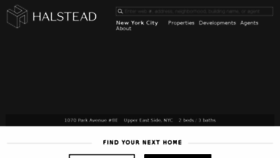 What Halsteadaccess.com website looked like in 2018 (5 years ago)