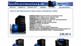 What Hardwaremania24.de website looked like in 2018 (6 years ago)