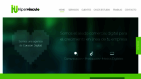 What Hipervinculo.net website looked like in 2018 (6 years ago)