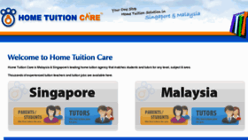 What Hometuitioncare.com website looked like in 2018 (6 years ago)