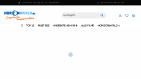 What Horizonshop.de website looked like in 2018 (6 years ago)