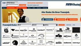 What Hoteljob-deutschland.de website looked like in 2018 (8 years ago)