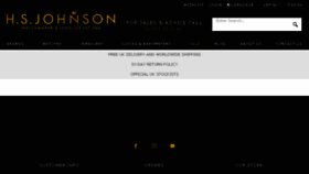 What Hsjohnson.com website looked like in 2018 (5 years ago)