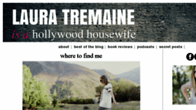 What Hollywoodhousewife.com website looked like in 2018 (6 years ago)
