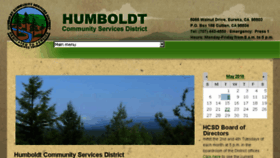 What Humboldtcsd.org website looked like in 2018 (8 years ago)