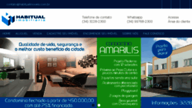 What Habitualimoveis.com.br website looked like in 2018 (5 years ago)