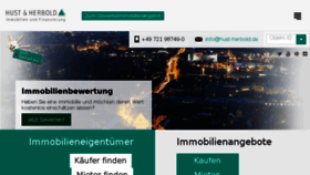 What Hust-herbold.de website looked like in 2018 (5 years ago)
