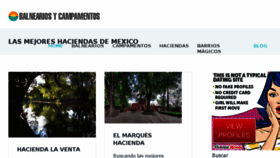 What Haciendasmexico.mx website looked like in 2018 (6 years ago)