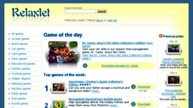 What Hiddenobjects-games.relaxlet.com website looked like in 2018 (6 years ago)