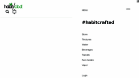 What Habitcbd.com website looked like in 2018 (5 years ago)