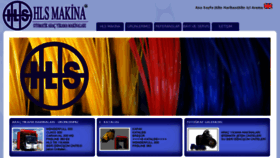 What Hlsmakina.com website looked like in 2018 (5 years ago)
