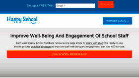 What Happyschool.com.au website looked like in 2018 (6 years ago)