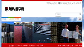 What Hauraton.com website looked like in 2018 (5 years ago)